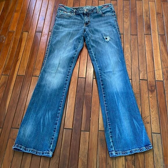 Rock by Wranger Jeans Women's Size 7X34 - Picture 2 of 8